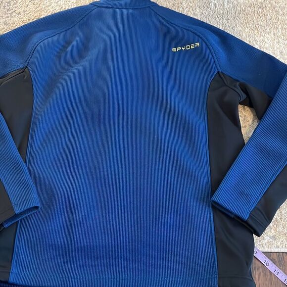 Spyder
Core Men's 1/4 Zip Thermal Waffle Knit Sweater Pullover Jacket Blue XXL - Picture 9 of 9